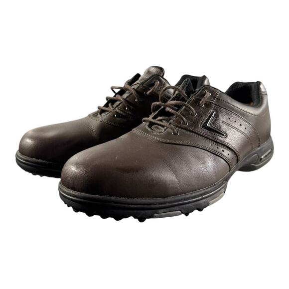 Callaway Other - Callaway Golf Men’s XTT LT Saddle Shoes Brown Leather Size 13